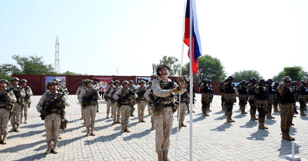 Pakistan-Russia joint exercise Druzhba-VII