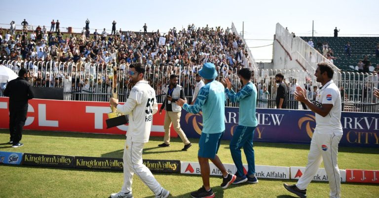 Noman Sajid heroics earn Pakistan Test series win