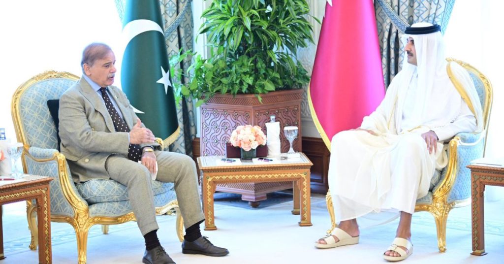 PM Shehbaz Qatari emir explores cooperation