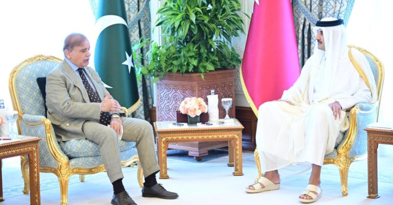 PM Shehbaz Qatari emir explores cooperation