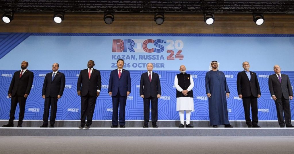 BRICS leaders at Russian summit