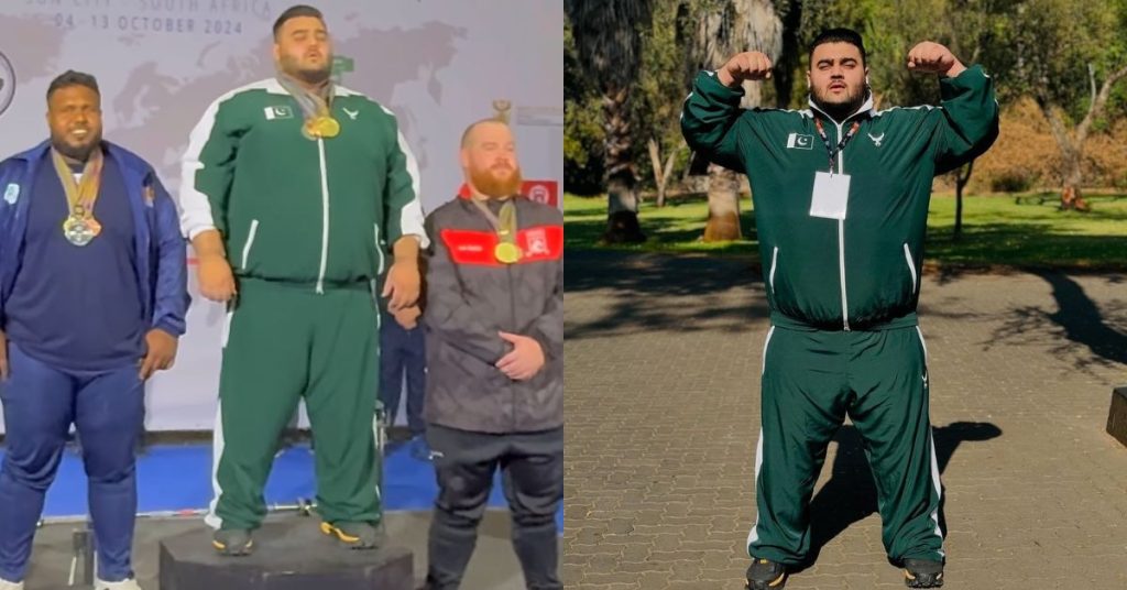 Nooh Butt claims gold at Commonwealth Powerlifting Championship