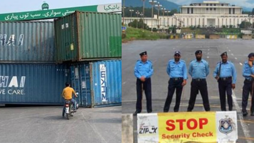 Islamabad Red Zone sealed ahead of PTI protest at D-Chowk