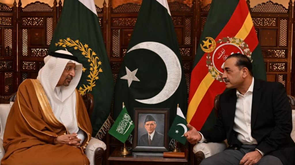 Saudi Investment Minister calls on COAS General Asim Munir