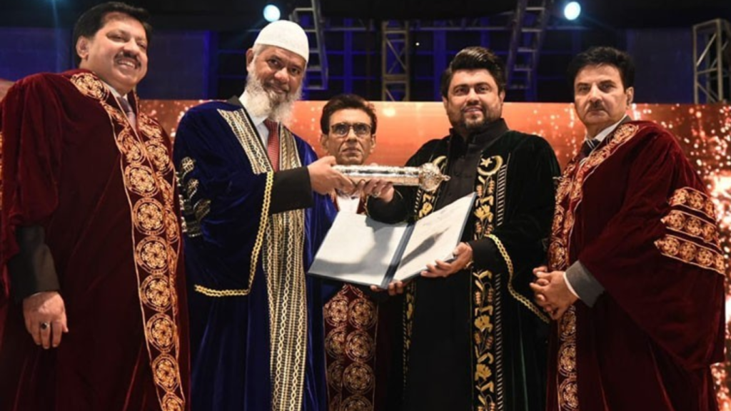 University of Karachi awards prestigious honorary degree to Dr. Zakir Naik