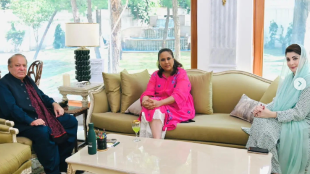 Indian journalist Barkha Dutt meets Nawaz Sharif, CM Maryam Nawaz in Lahore