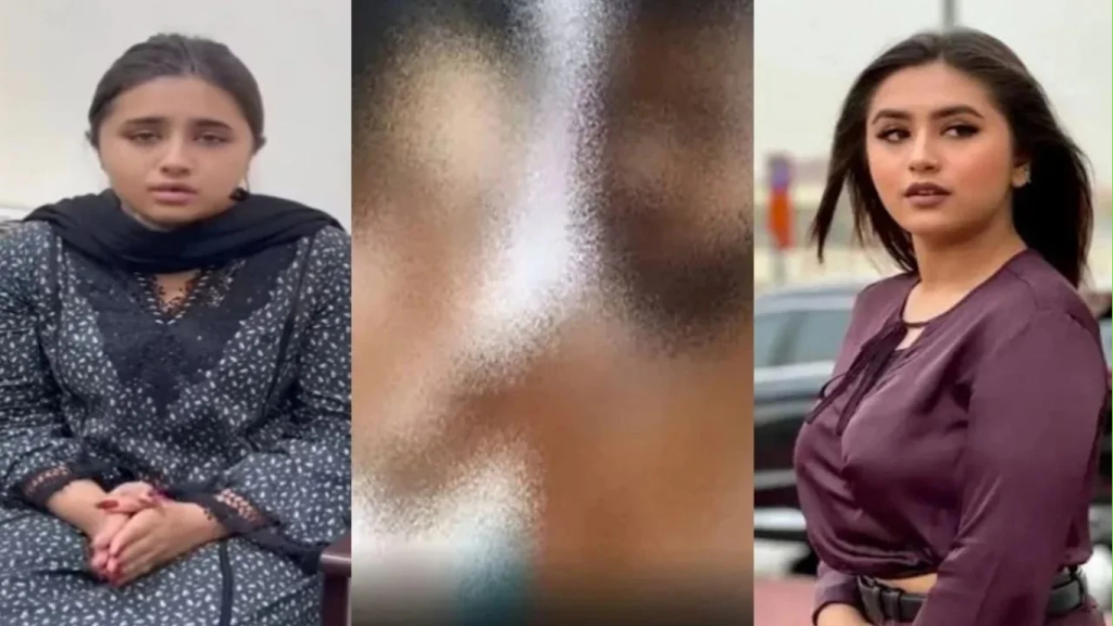 Which fellow tiktoker's behind Minahil Malik's leaked videos