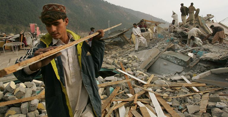 National Resilience Day 2005 earthquake victims