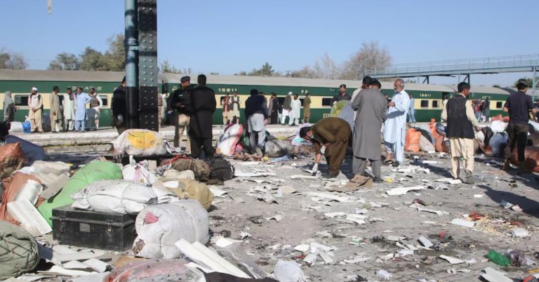 blast at Quetta railway station