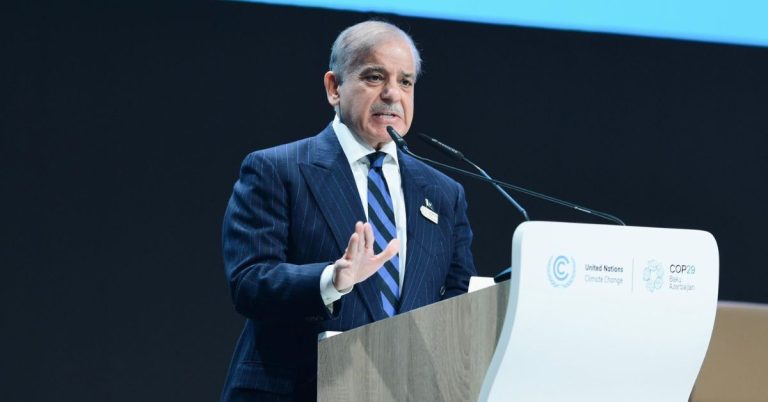 COP29 summit PM Shehbaz