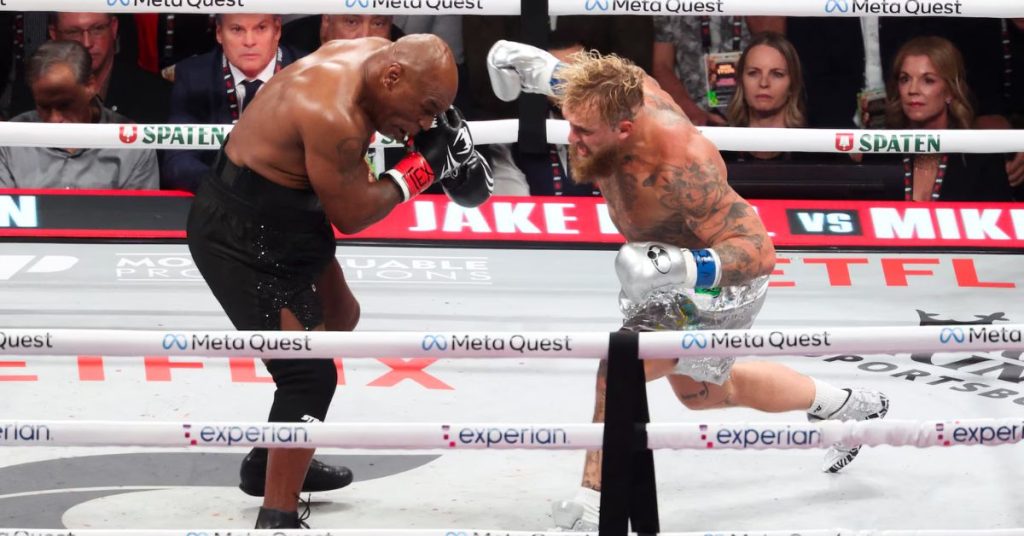 Jake Paul beat boxing legend Tyson