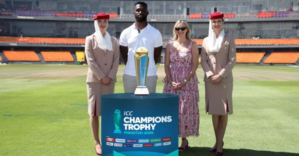 ICC unveils Champions Trophy Tour