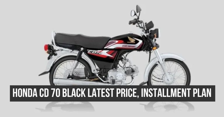 Honda CD 70 price installment plan