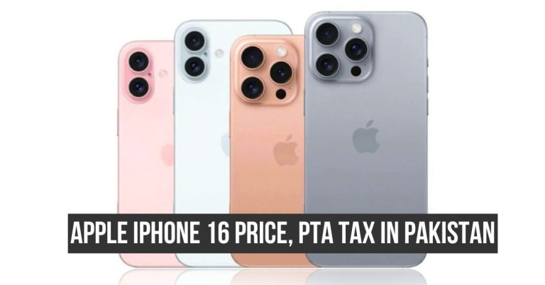 Apple iPhone 16 latest price PTA tax in Pakistan