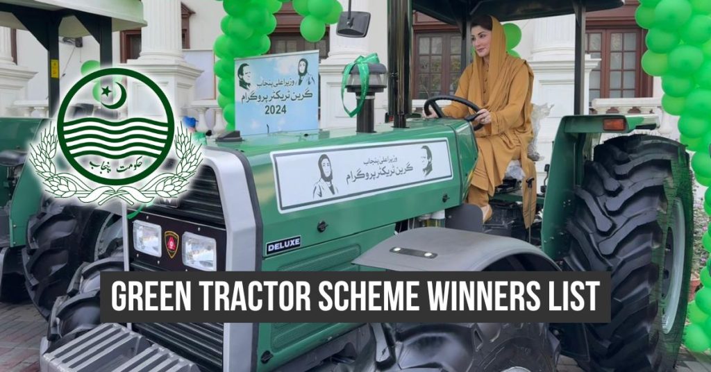 Green Tractor Scheme complete draw result