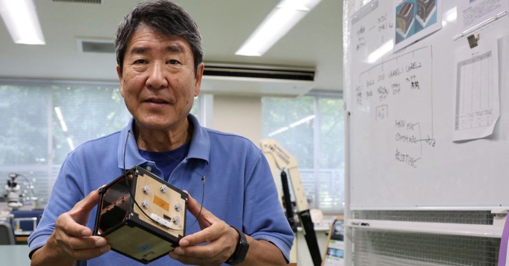 world's first wooden satellite