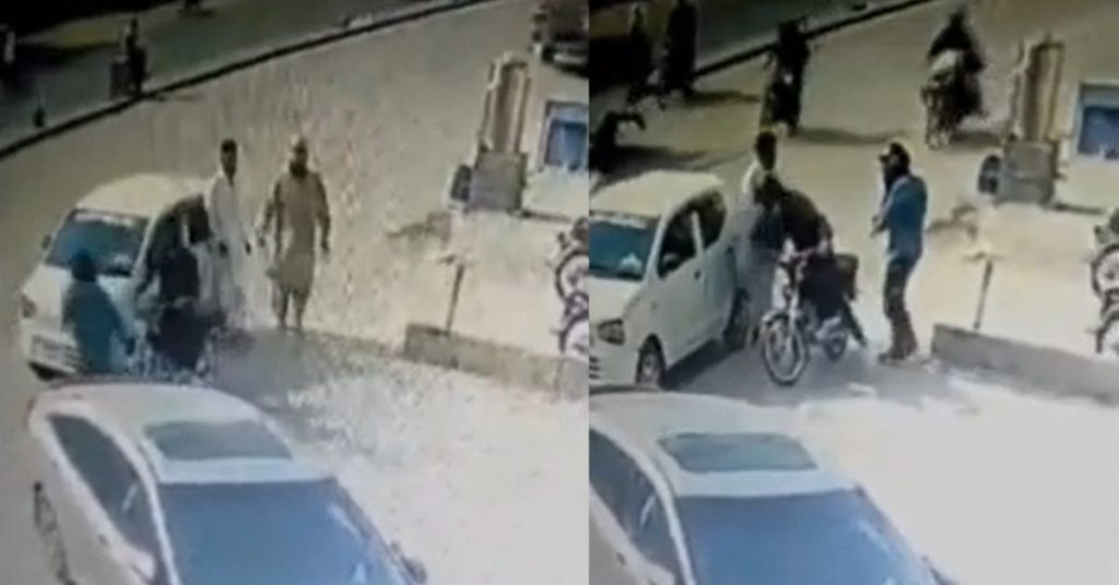 Five-second heist Karachi