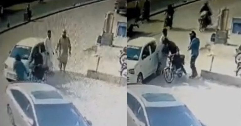 Five-second heist Karachi