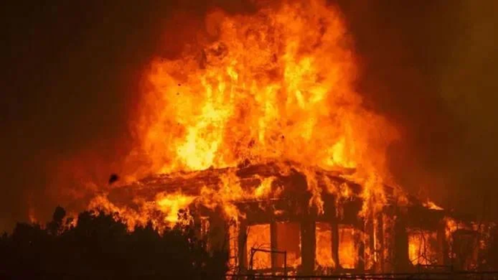 Unidentified assailants set missing persons camp on fire near Quetta Press club