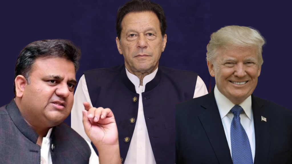 Fawad Chaudhry seeks Trump's intervention in Imran Khan's ouster probe