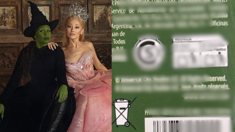 Wicked movie dolls mistakenly link to adult website on packaging