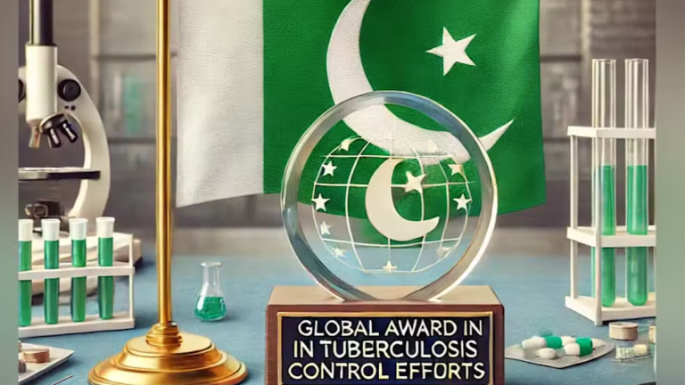 Pakistan's work in combating tuberculosis recognized with highest international award