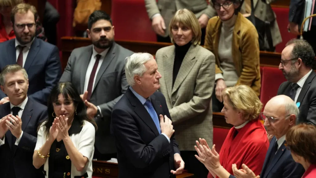 French government no-confidence vote