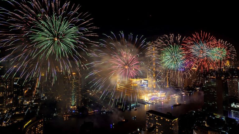 fireworks across Pakistan as year 2026 begins
