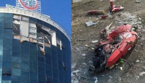 Four dead as ambulance helicopter crashes into hospital building in Turkey