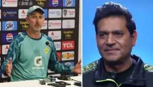 Aqib Javed appointed interim red-ball coach after Gillespie's resignation