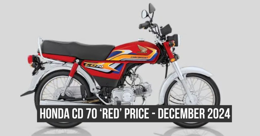 Honda CD 70 Red price