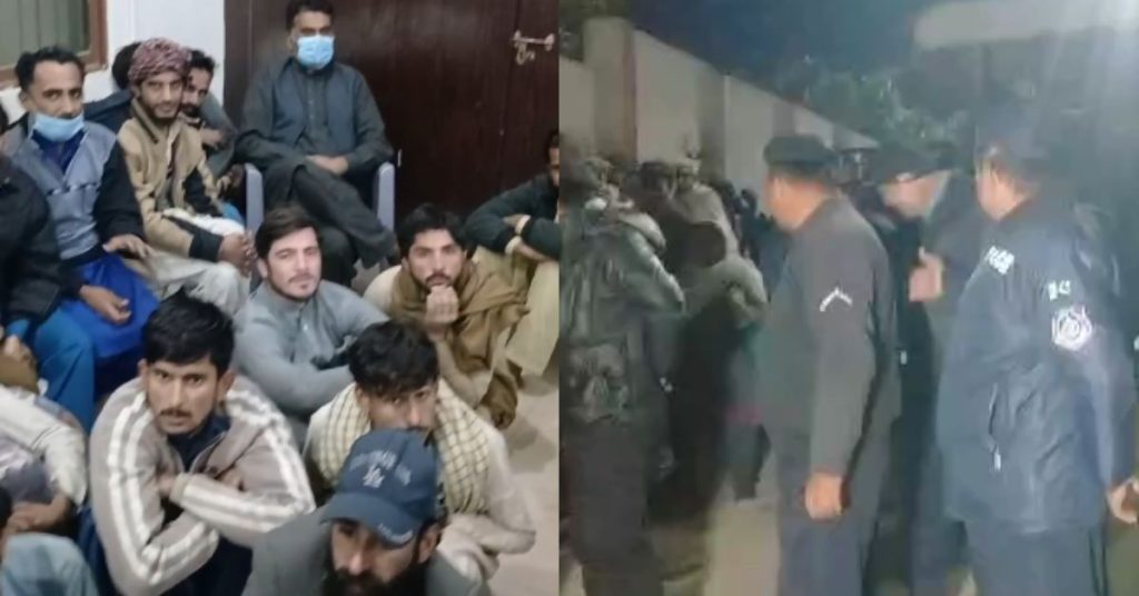 PTI workers re-arrested