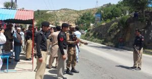 FC check post drone attack
