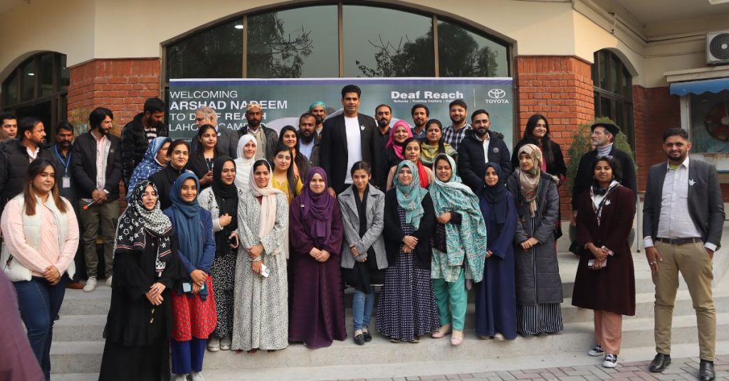 Arshad Nadeem Deaf Reach School