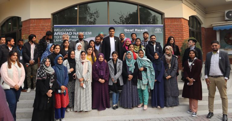 Arshad Nadeem Deaf Reach School