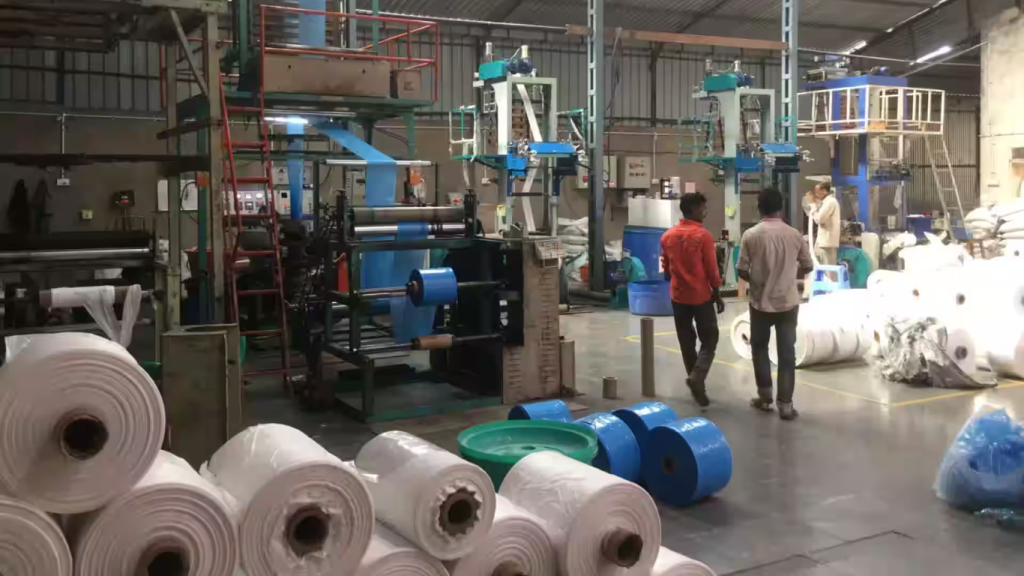 Factory sealed for manufacturing polythene bags