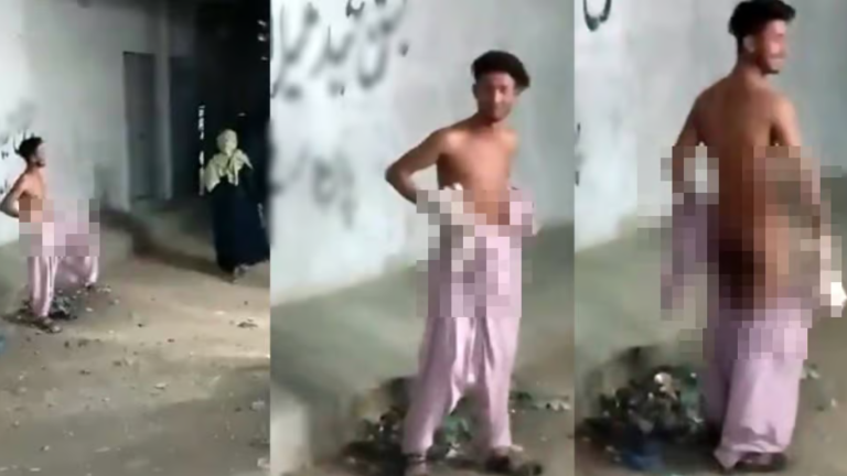 Karachi man strips naked in front of woman sparks widespread outrage