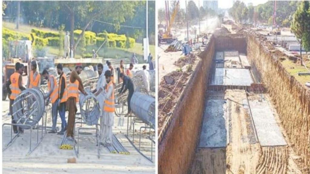 Jinnah Avenue underpass to be operation by December 25