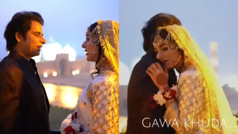 Pakistani journalist Irshad Bhatti marries social media influencer Sama Raj, Pictures inside