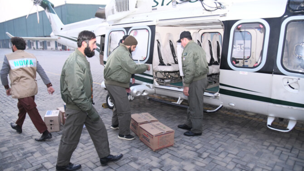 PM Shahbaz orders relief measures for Parachinar helicopter dispatched with medicines