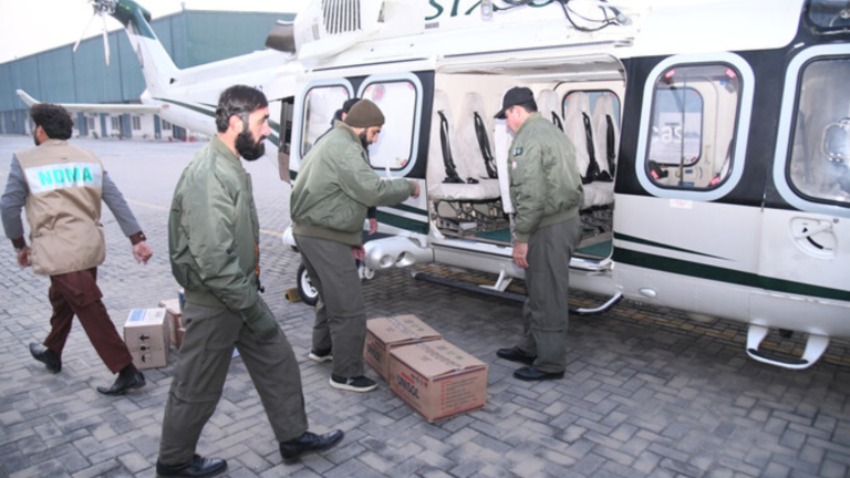 PM Shahbaz orders relief measures for Parachinar helicopter dispatched with medicines