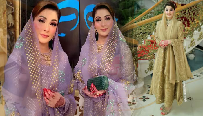Maryam Nawaz Dazzles at Nephew's wedding in million-dollar outfits