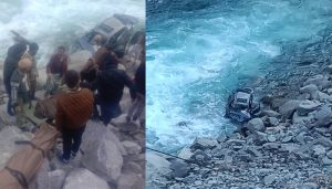 Six individual died as car plunges into river in Azad Kashmir
