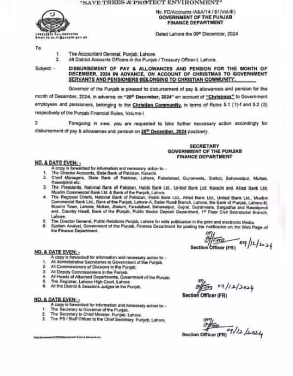 Punjab, Sindh govt to give early salaries to THESE employees