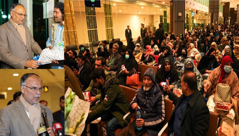 Pakistan citizens stranded in Syria return home safely