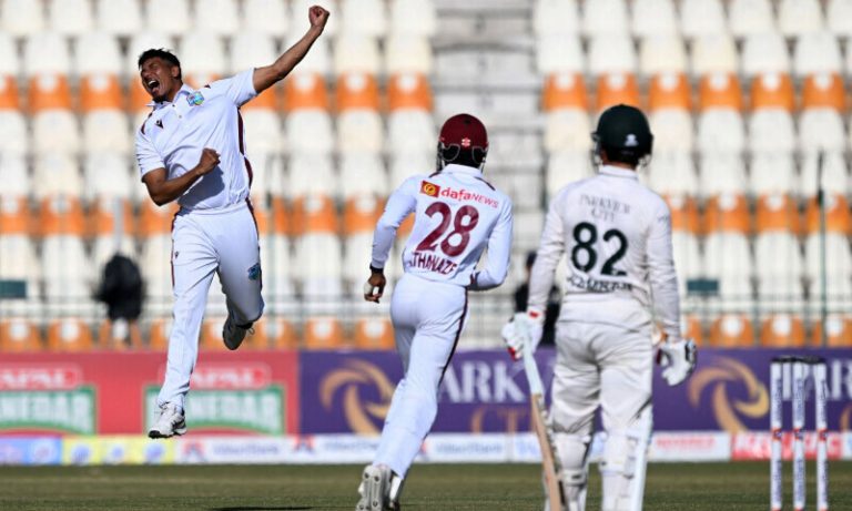 West Indies win Test Pakistan