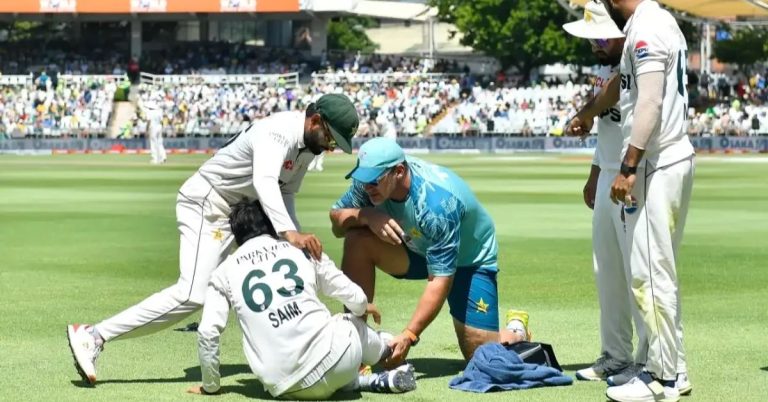 Saim Ayub ankle injury