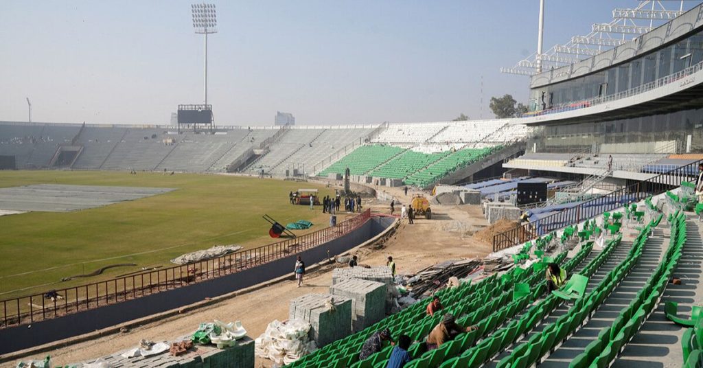 labourers Gaddafi stadium