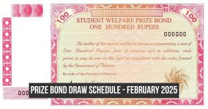Prize bond February 2025