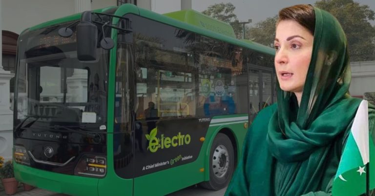 electric bus service Lahore